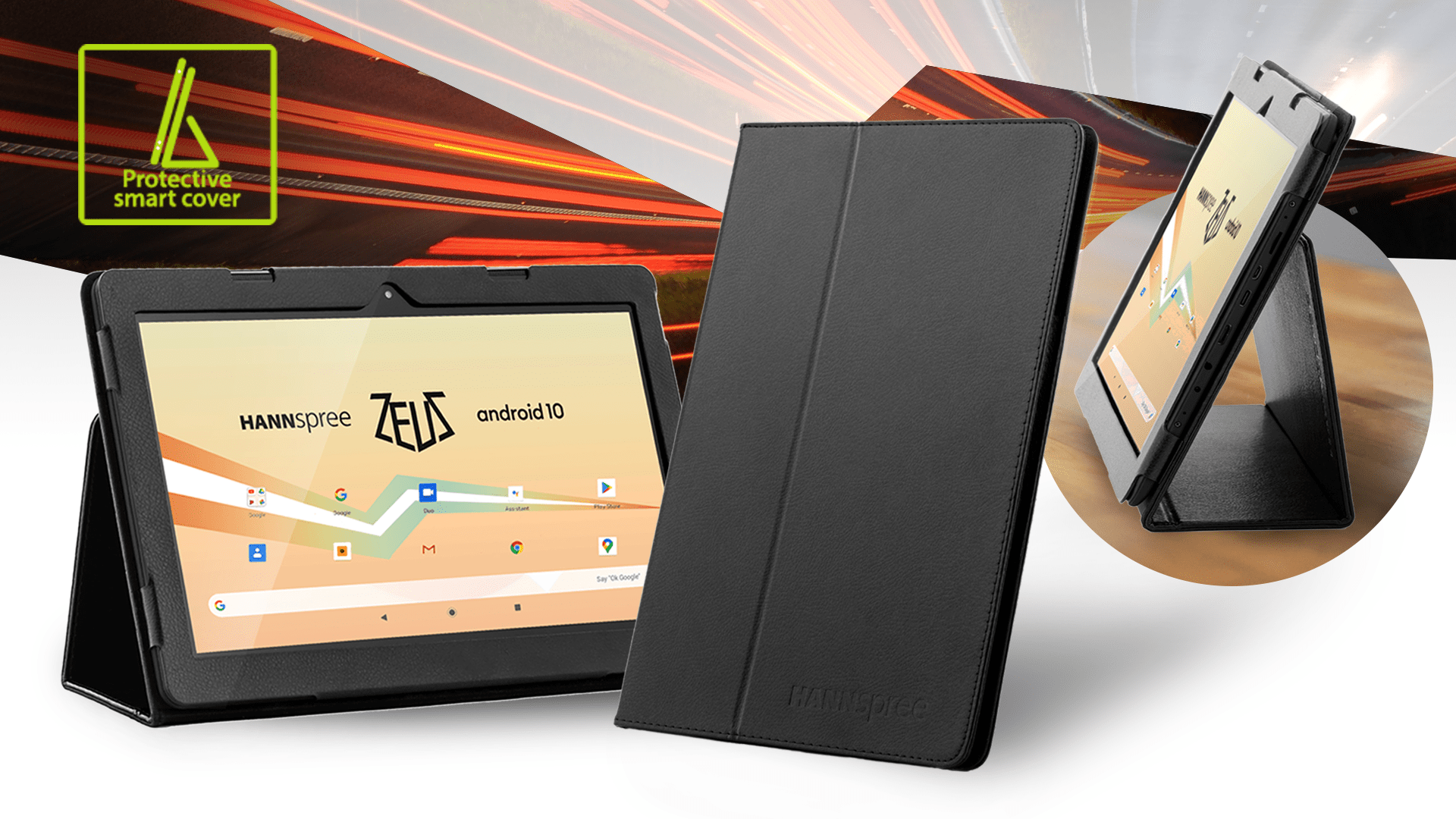 Il nuovo tablet PC Zeus da 13,3” di HANNspree offre maggiore spazio di visualizzazione per il lavoro, il gioco, l’istruzione e l’intrattenimento