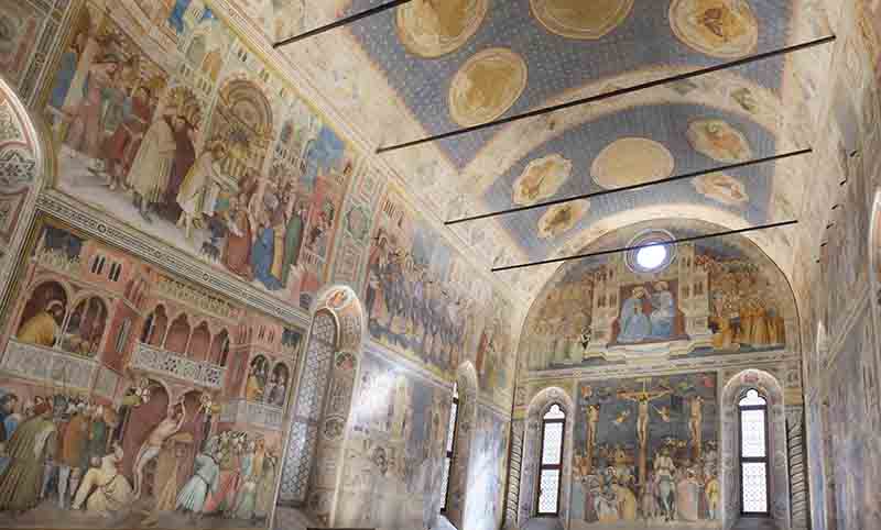 All’Oratorio di San Giorgio riprendono vita gli affreschi trecenteschi  di Altichiero da Zevio