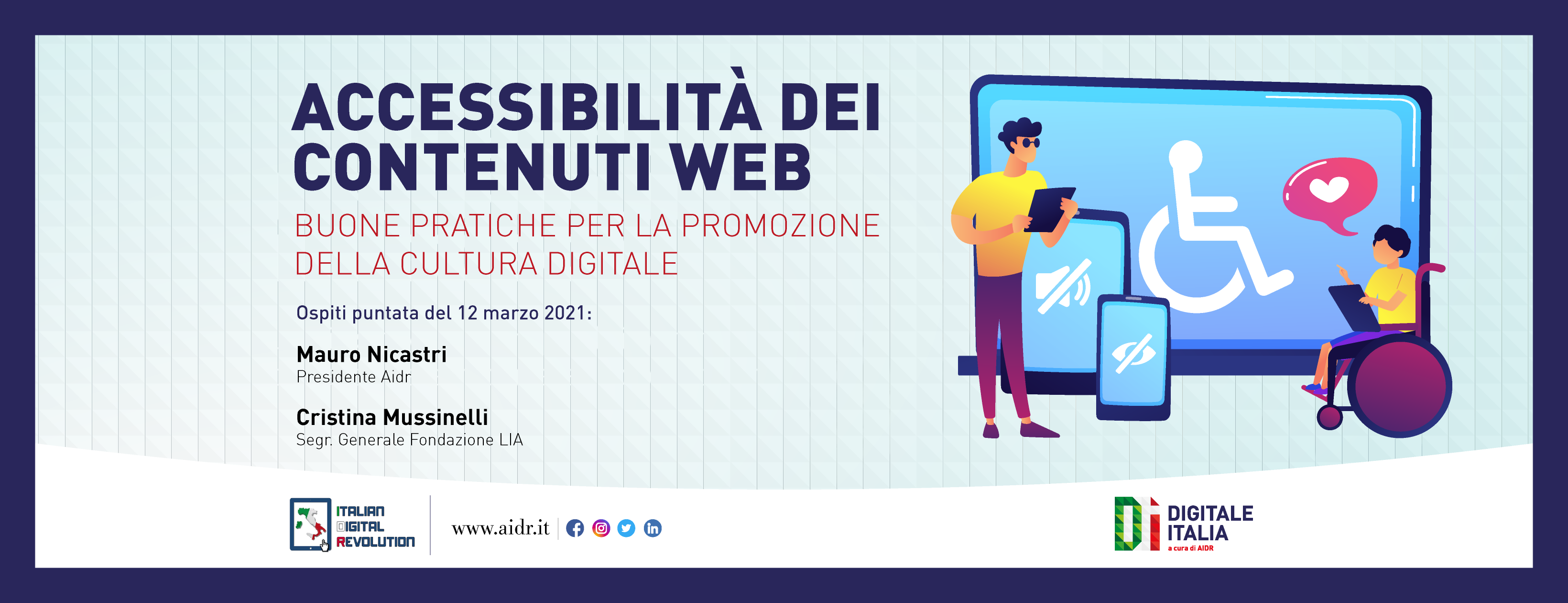 Accessibilità dei contenuti web. Approfondimento a Digitale Italia