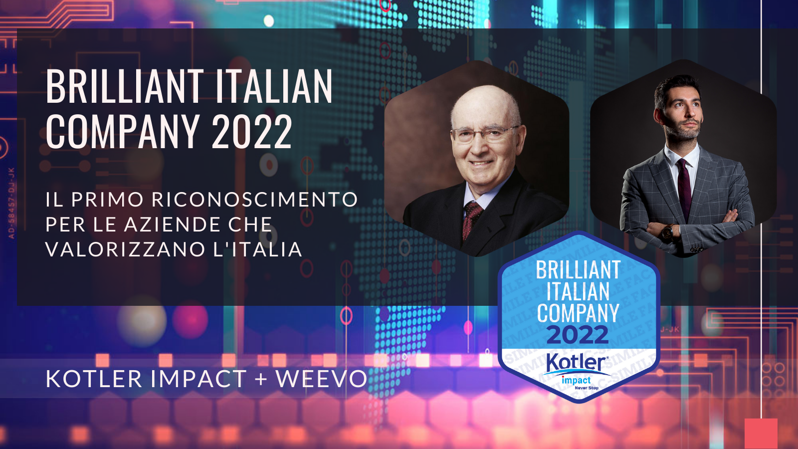 Weevo firma con Kotler Impact per l’Export Digitale dei brand italiani