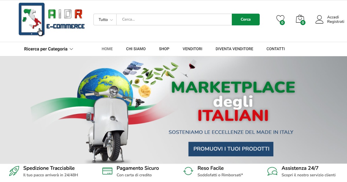 E-commerce: nasce il Marketplace degli Italiani, il Made in Italy a portata di clic