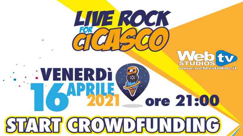 Orvieto CiCasco: appuntamento per venerdì 16 aprile Musica e solidarietà live rock ” Vi Aspettiamo “