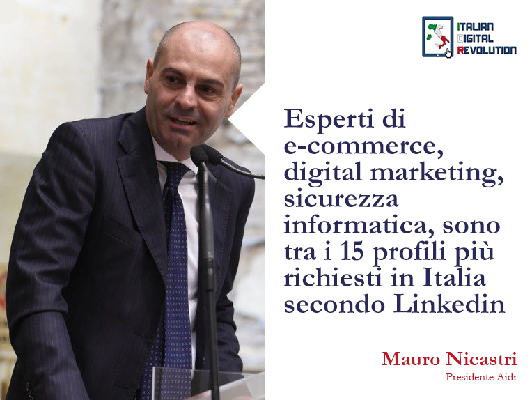 Esperti di e-commerce, digital marketing, sicurezza informatica, sono tra i 15 profili più richiesti in Italia secondo Linkedin 