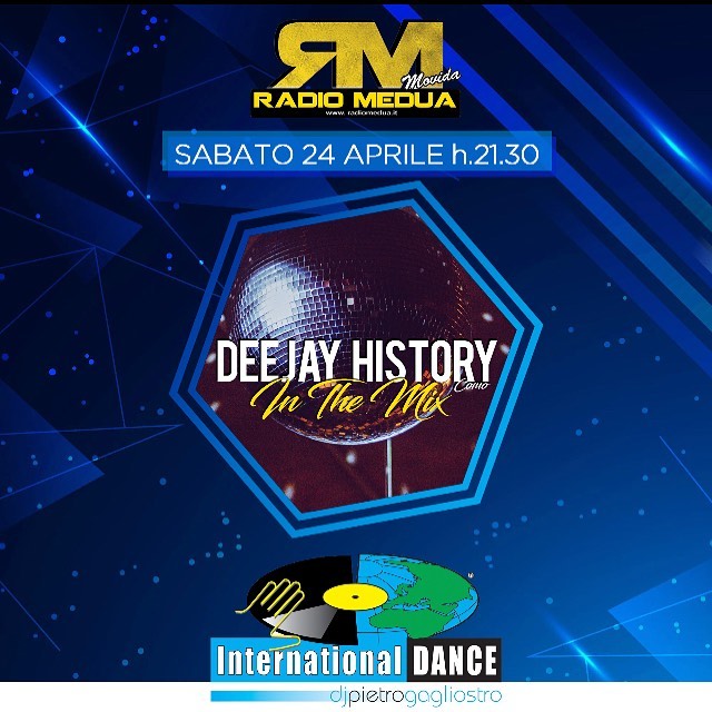  International Dance by Pietro Gagliostro, il 24/04 ospita la Deejay History Como