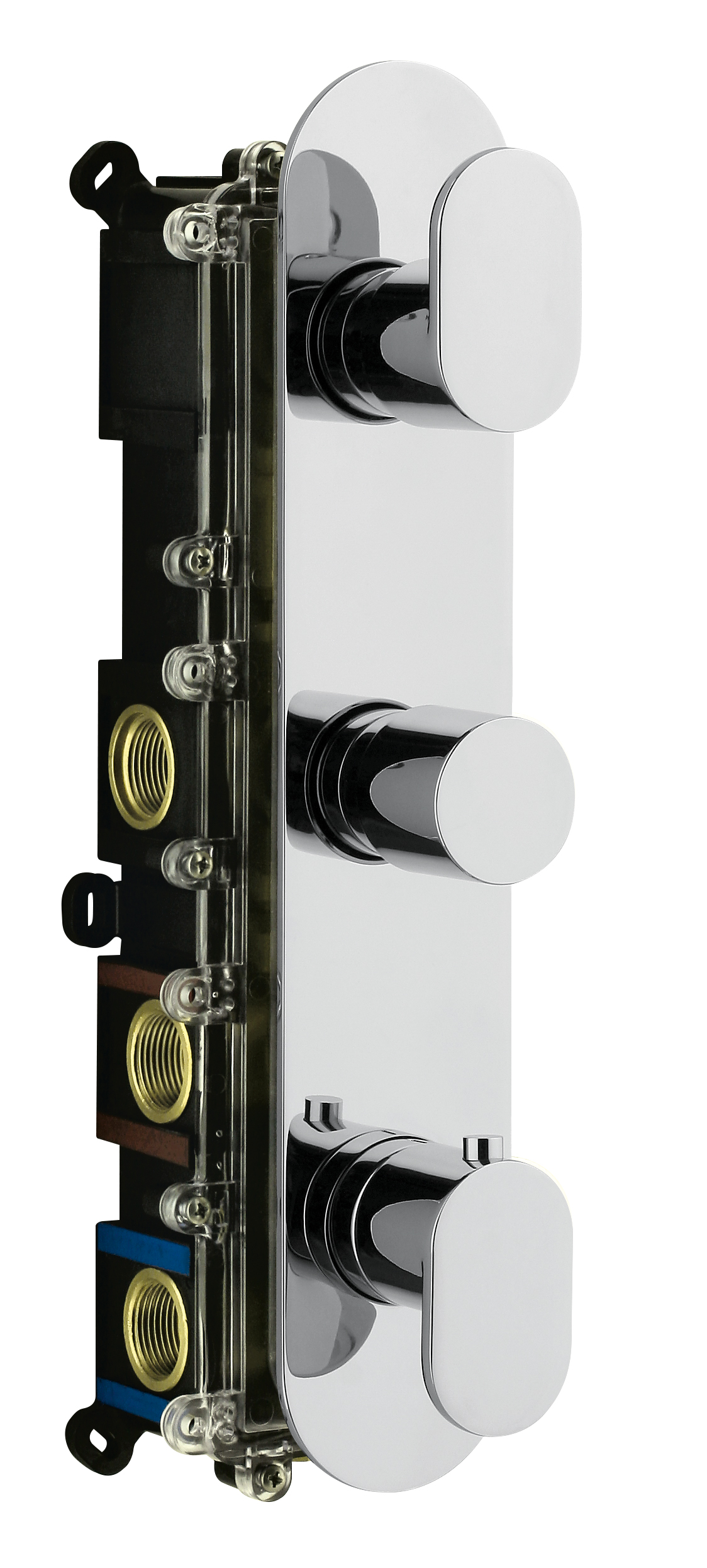 Foto 3 - Miscelatori termostatici OMBG. Dettagli sinuosi per uno stile elegante