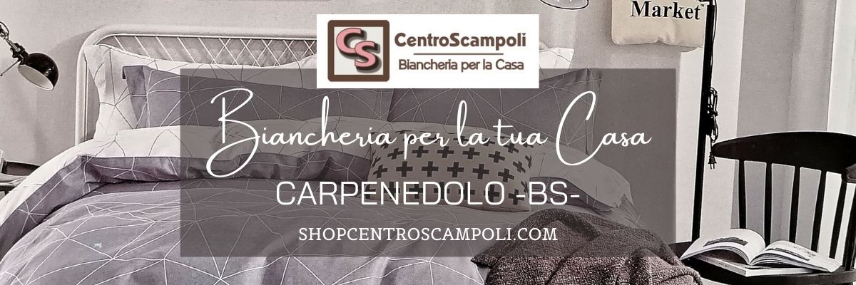 La tua prossima biancheria per la casa la acquisti da Centro Scampoli srl a Carpenedolo.