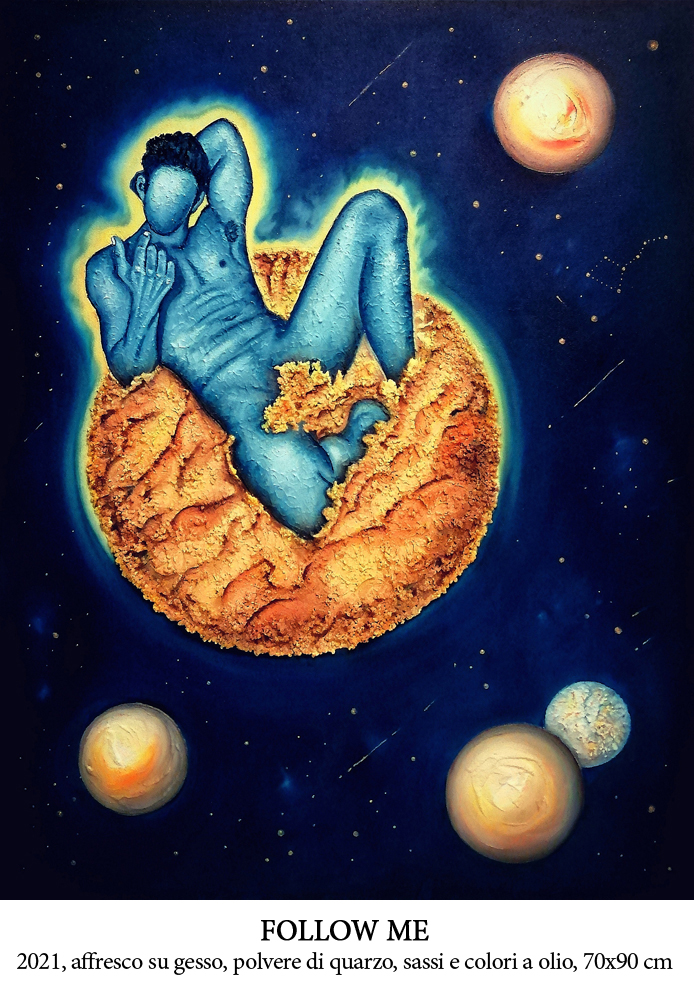 È online la mostra pittorica “L'energia cosmica nell'arte di Sabrina Veronese”