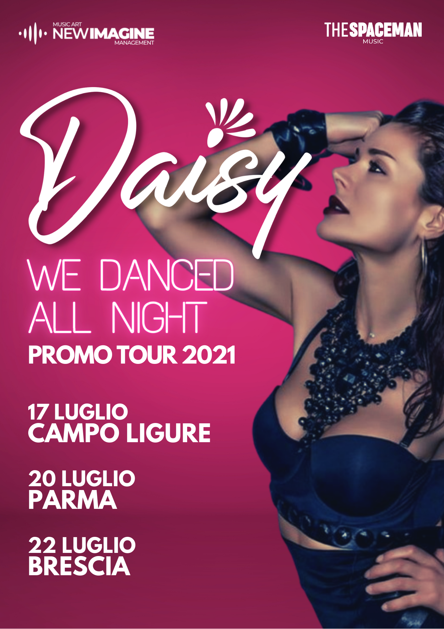 Foto 2 - La Showgirl DAISY con il nuovo singolo  We danced all night per la prima volta in Italia 
