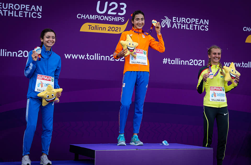 Foto 2 - Anna Arnaudo, 10.000m Europei U23, argento e record nazionale U23