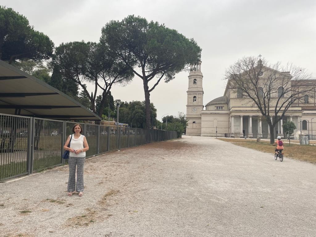 Margherita Corrado visita la Necropoli Ostiense e lancia la proposta di una rete dei luoghi culturali minori di pertinenza comunale.
