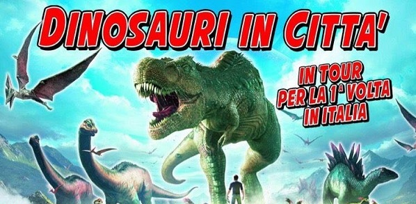 Ascoli Piceno: il tour “Dinosauri in città” per la prima volta in Italia