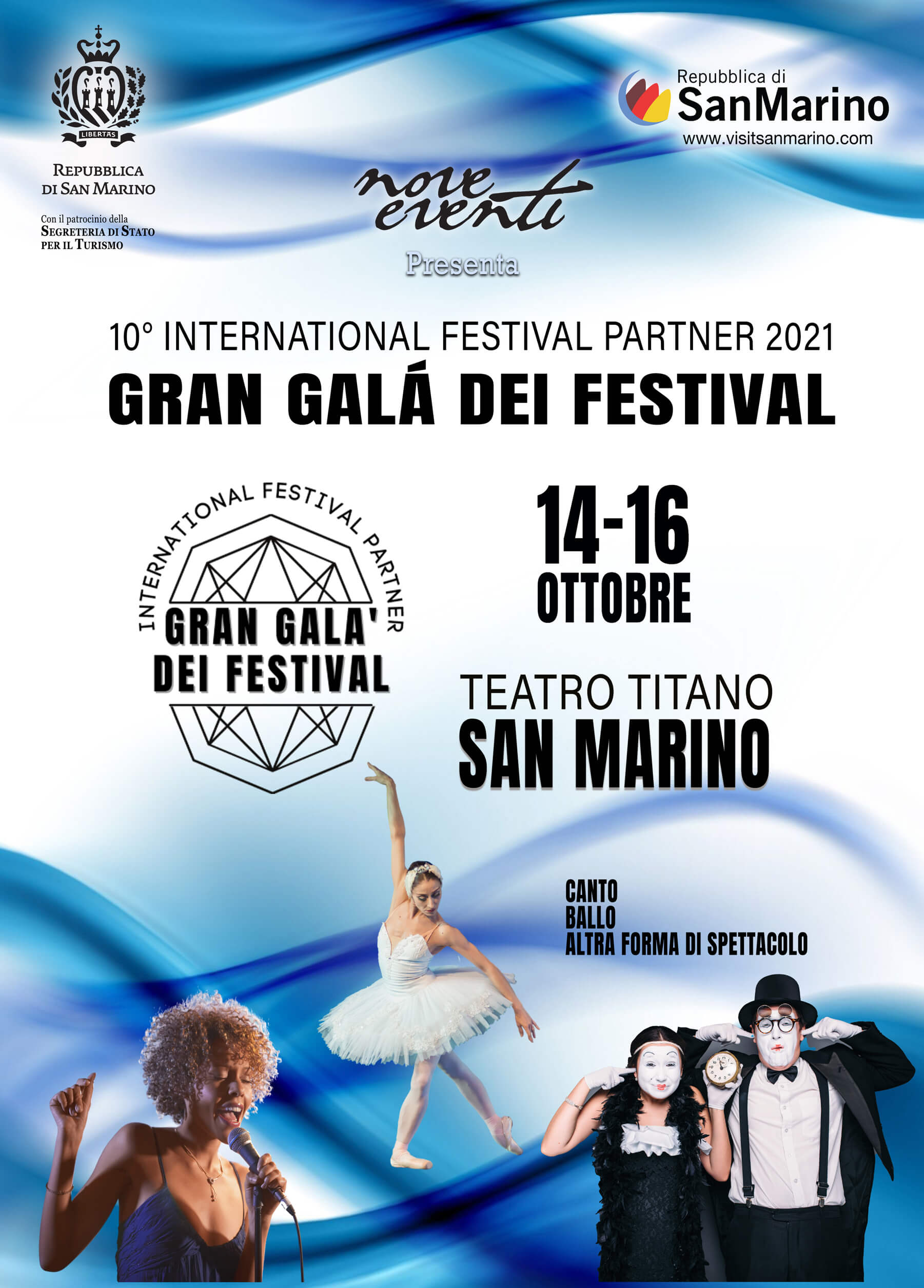 Dal 14 al 16 ottobre a San Marino l'International Festival Partner 