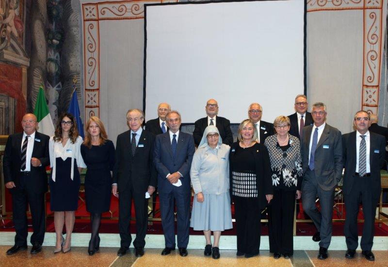 Al Senato - Palazzo Giustiniani – la consegna del “GUIDO DORSO” riconoscimenti ai nuovi “Ambasciatori del Mezzogiorno”