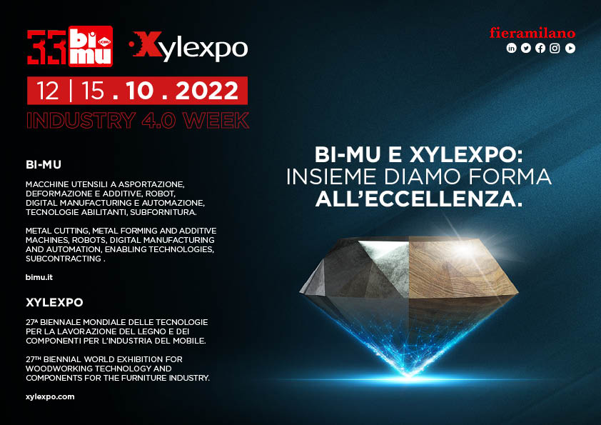 Take ha realizzato la creatività di 33.BI-MU e XYLEXPO 2022