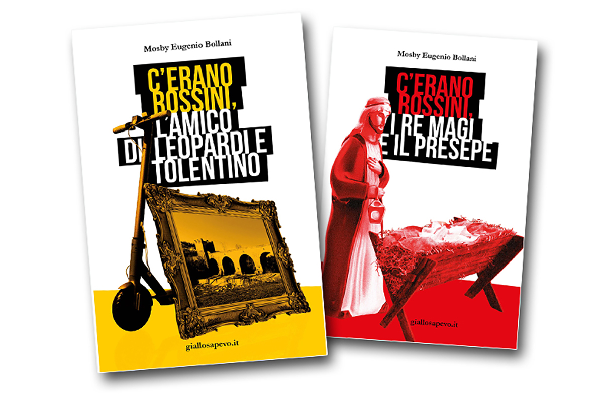 MOSBY EUGENIO BOLLANI: Disponibile su Amazon il quinto libro “C’erano Rossini, l’amico di Leopardi e Tolentino” e il nuovo libro per il Natale 2021
