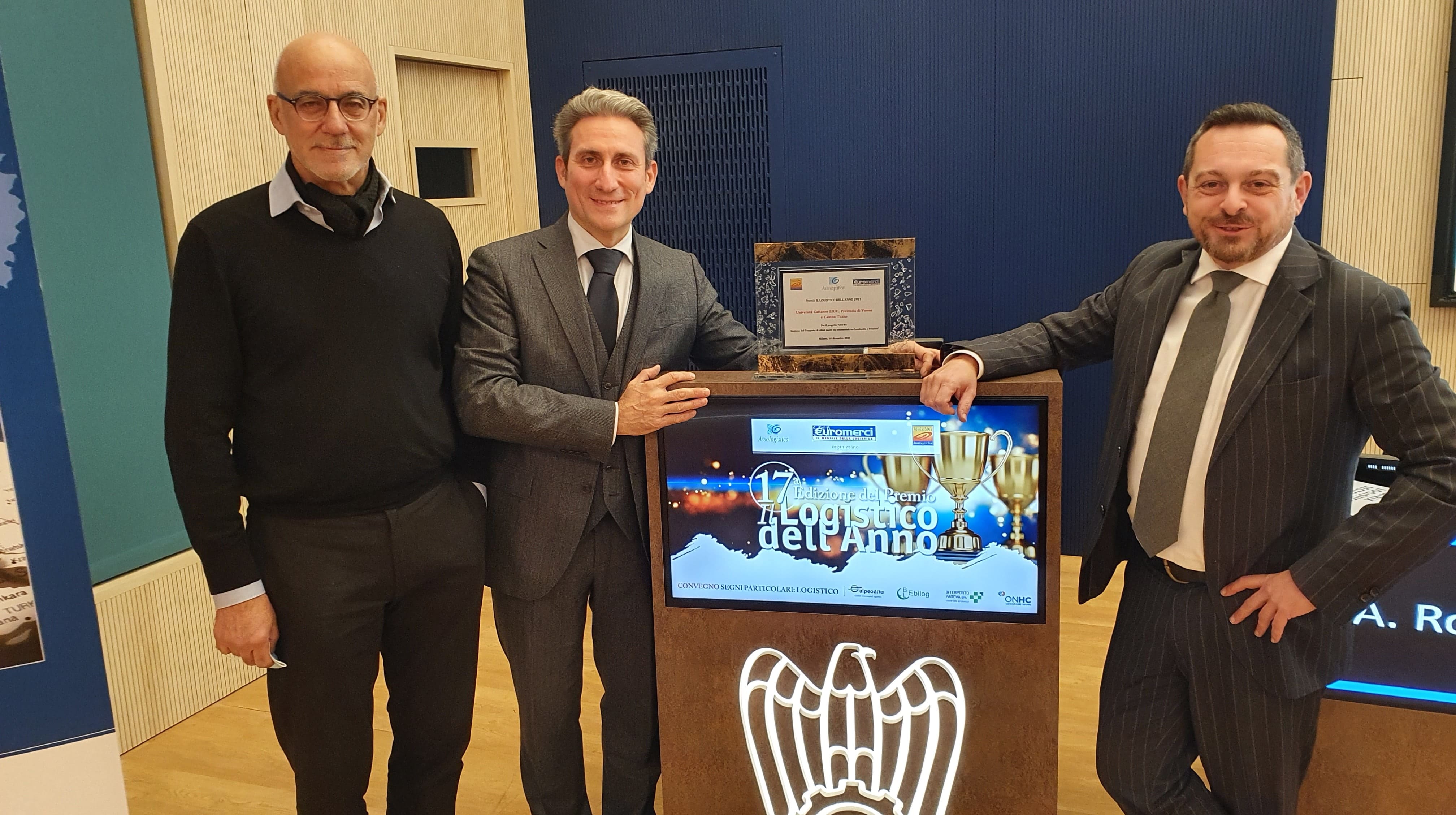 SWITCH riceve il premio Logistico dell'Anno 2021