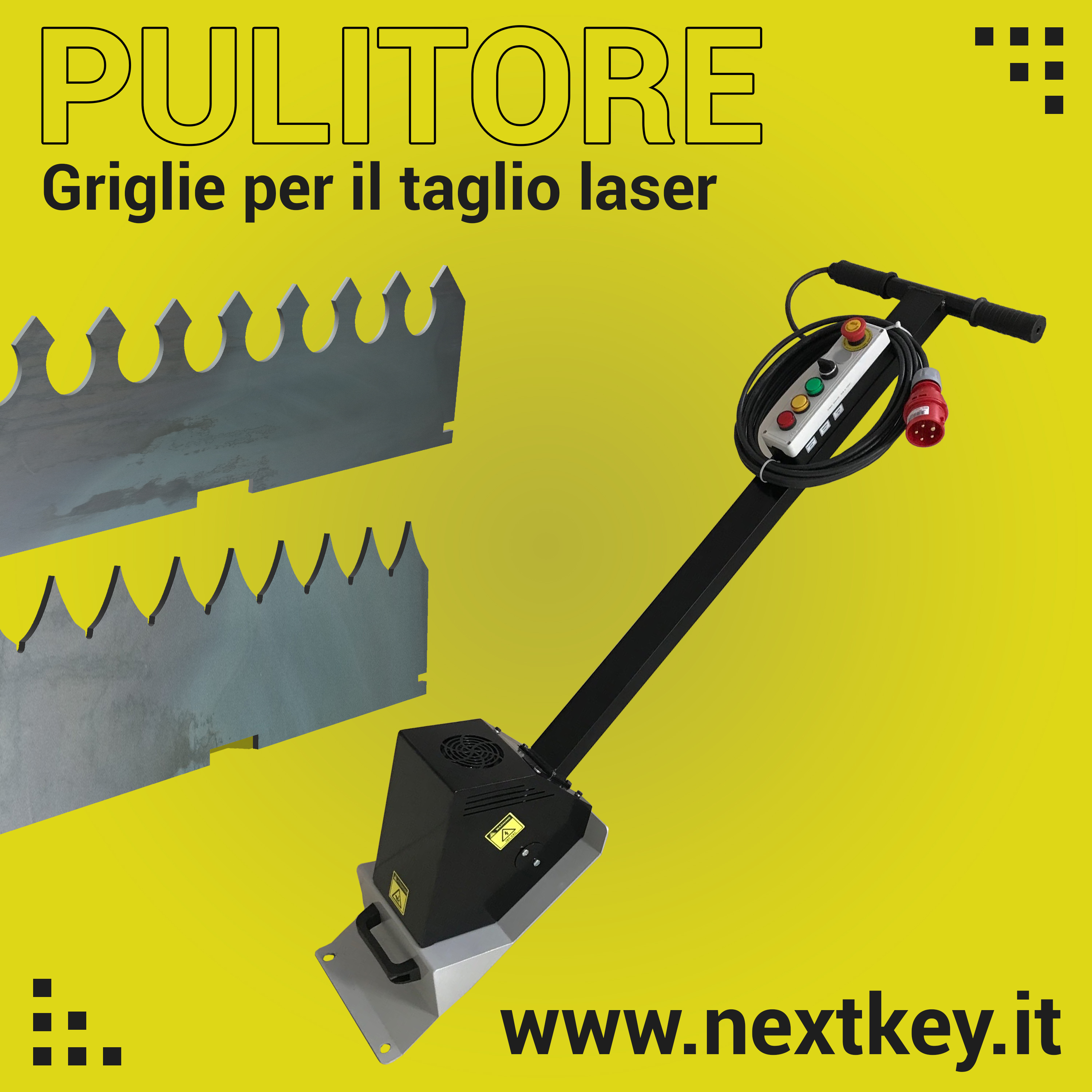 Foto 5 - Puligriglie per laser | NextKey srl Brescia