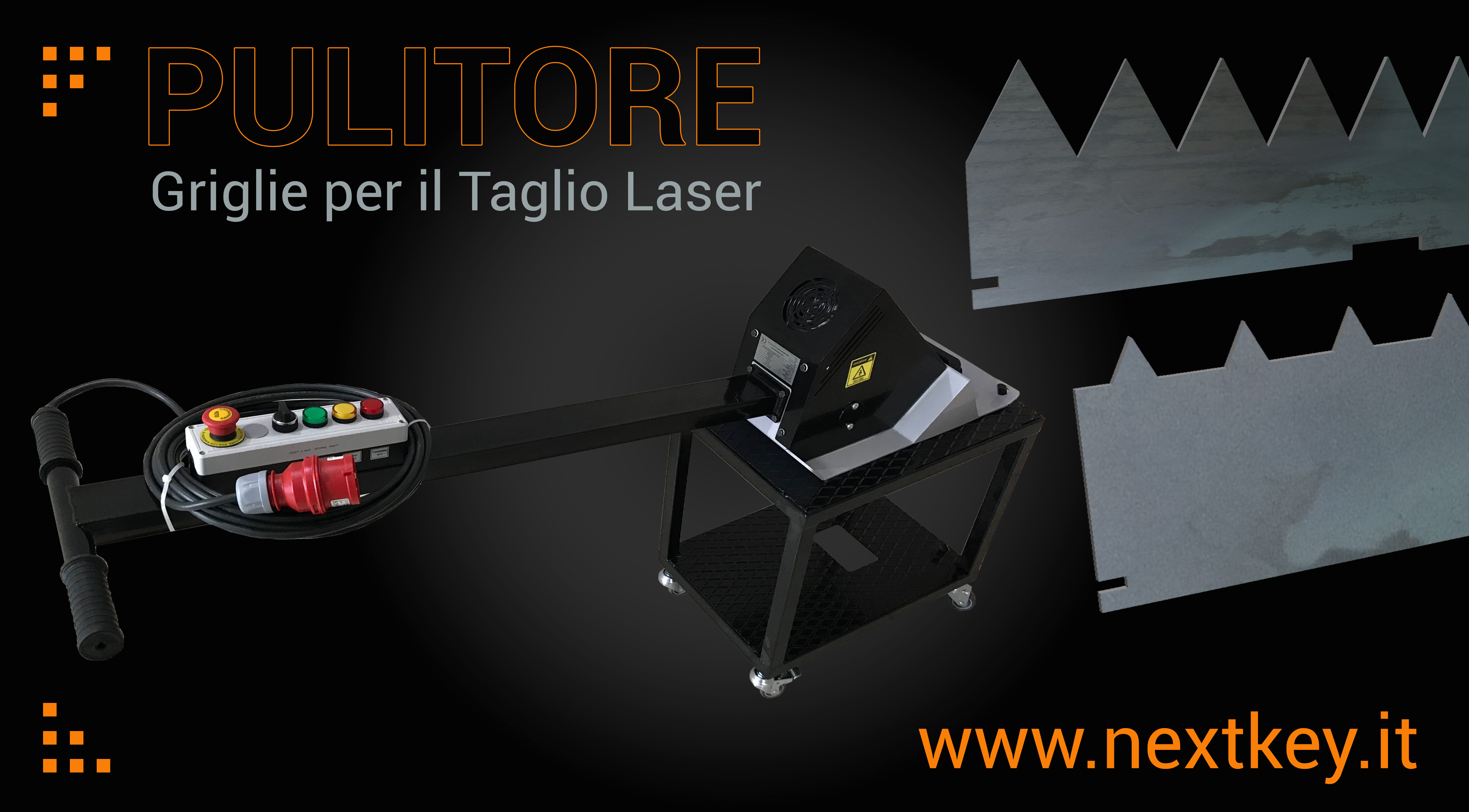 Foto 6 - Puligriglie per laser | NextKey srl Brescia