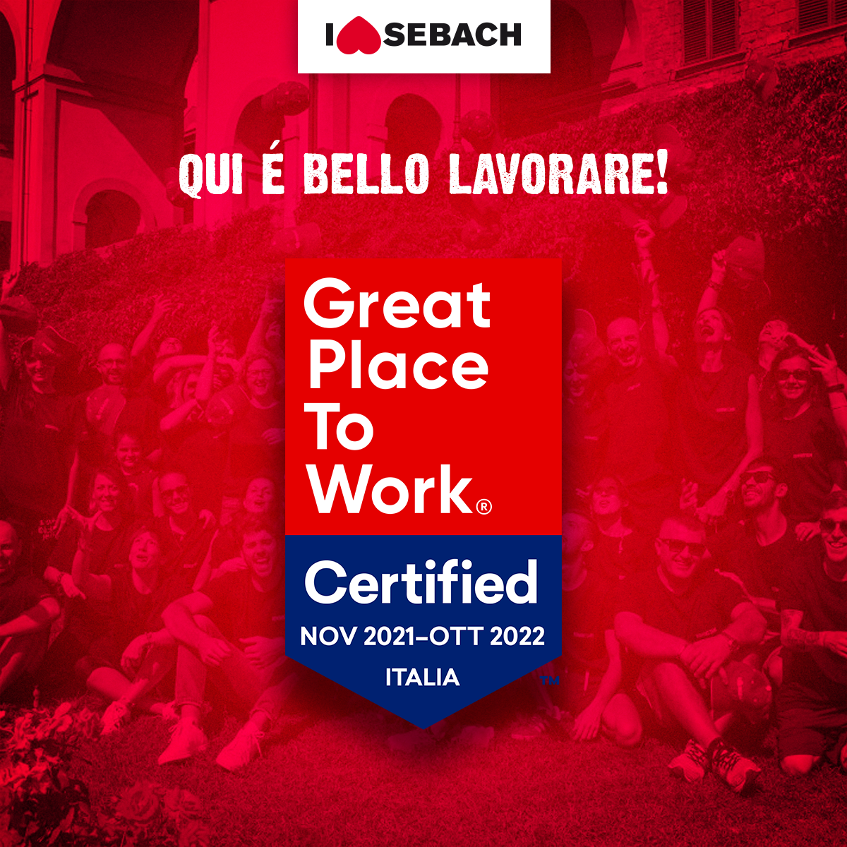 SEBACH GREAT PLACE TO WORK® CERTIFIED 2022