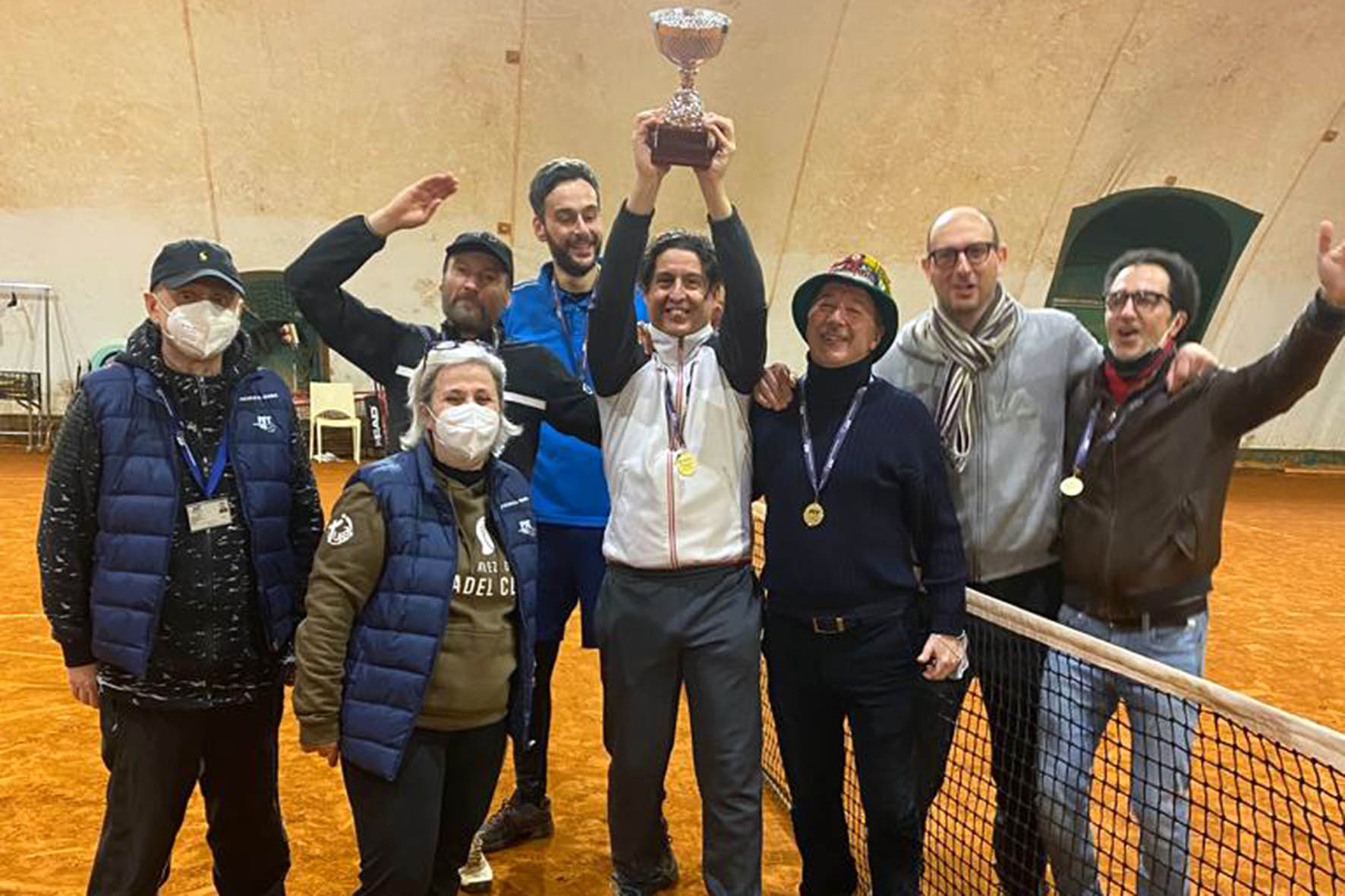 Il Tennis Giotto vince il Campionato Invernale di Quarta Categoria