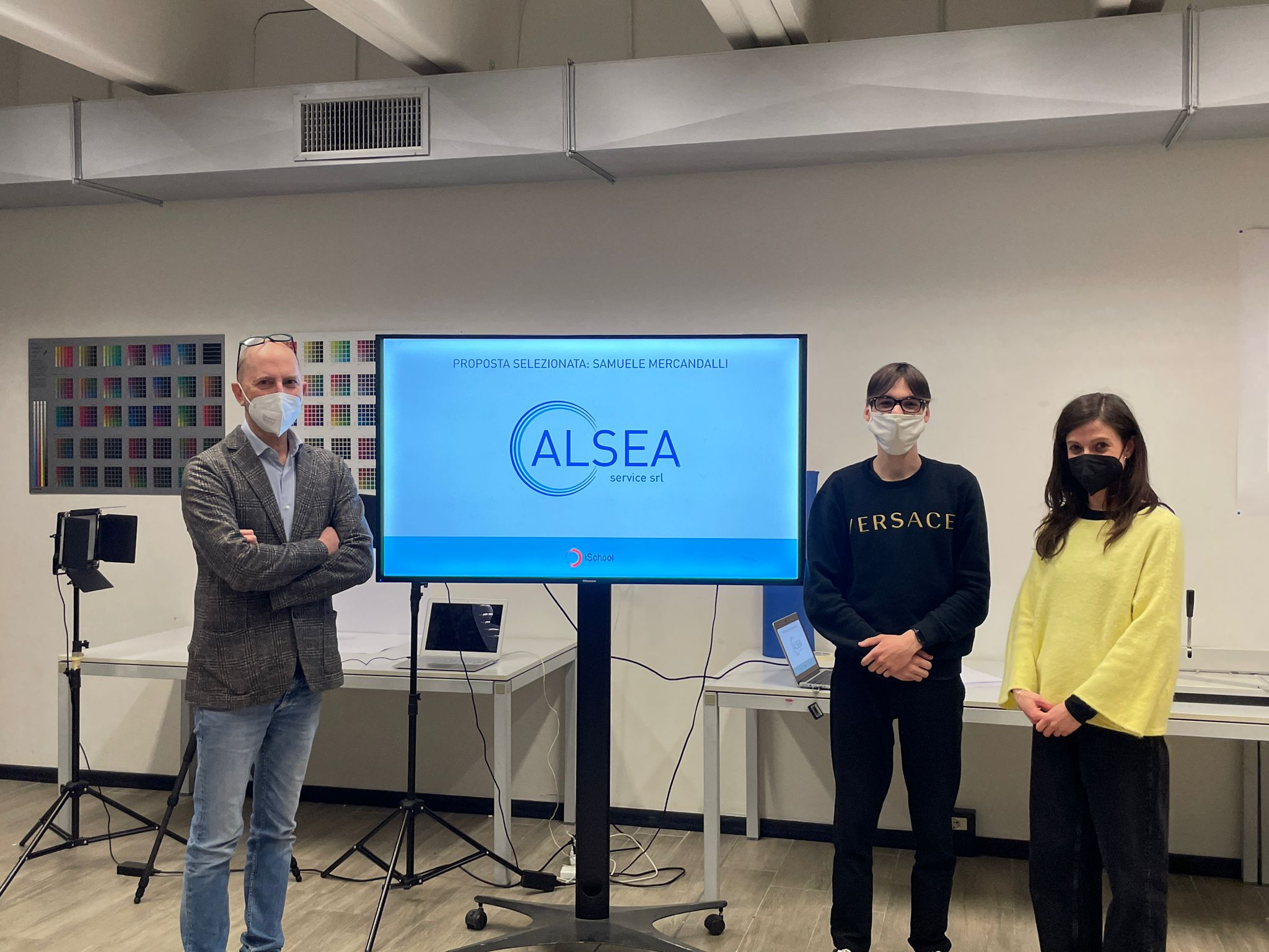 Uno studente dell’Istituto bergamasco iSchool realizza il nuovo logo di ALSEA Service