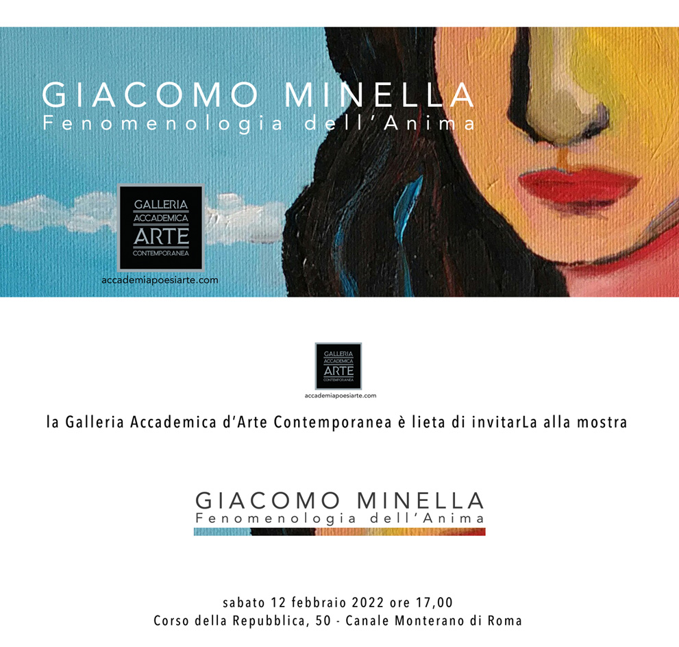 Foto 1 - La Galleria Accademica d'Arte Contemporanea presenta Giacomo Minella. Fenomenologia dell’Anima.