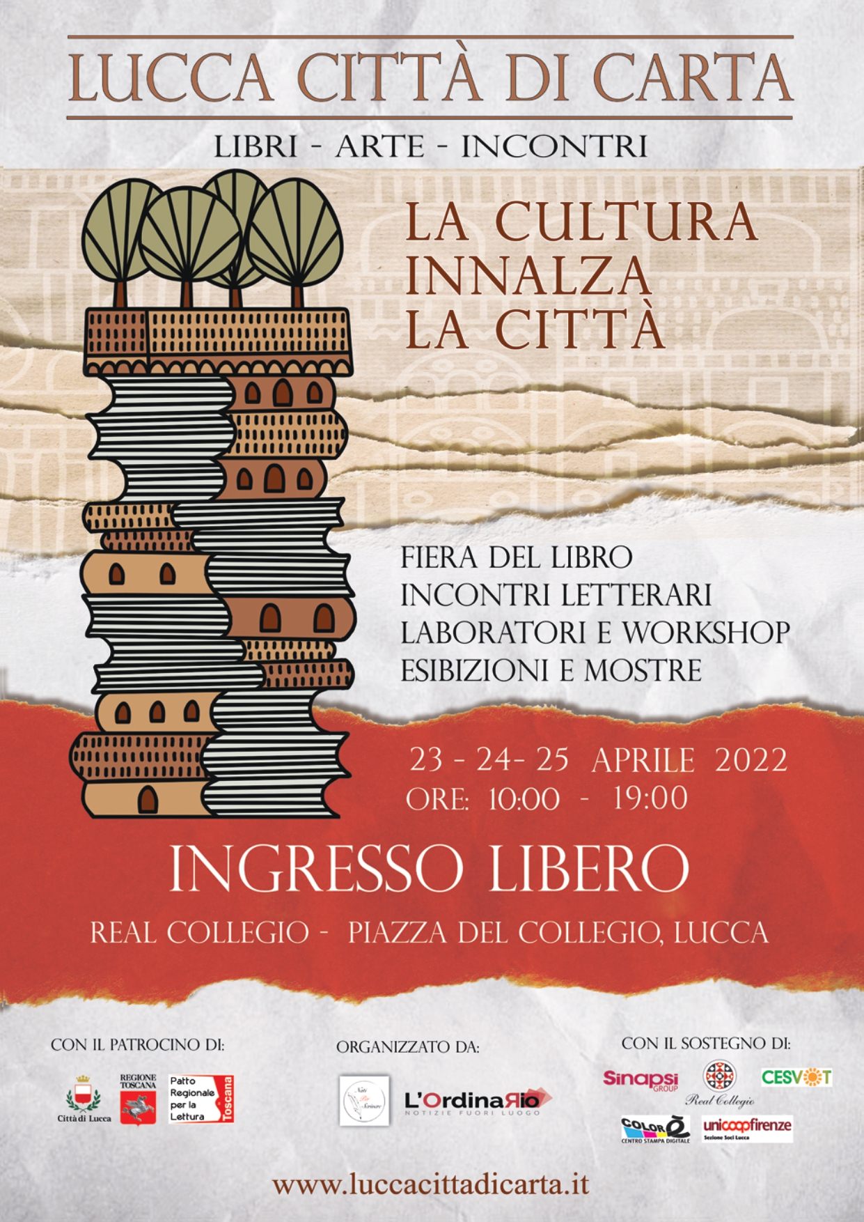 Foto 1 - Torna il festival Lucca Città di Carta