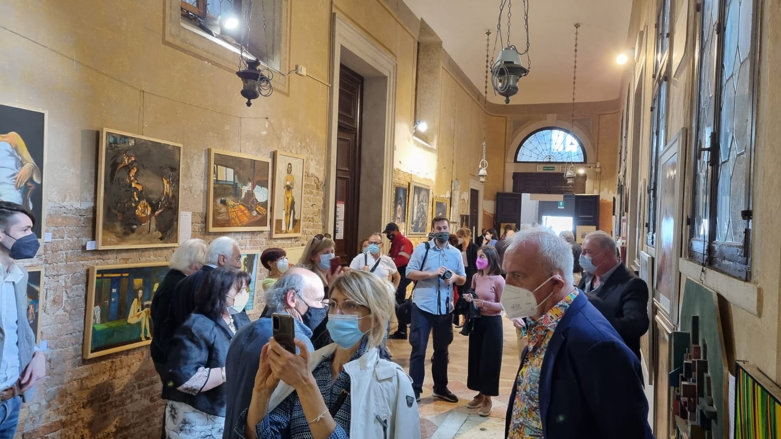 Biennale d’Arte: Sgarbi e Salvo Nugnes presentano il Padiglione Spoleto alla Pro Biennale