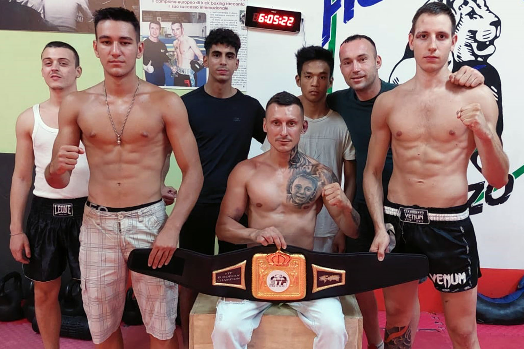 Giorgino Pricop del Team Jakini è campione europeo di kickboxing