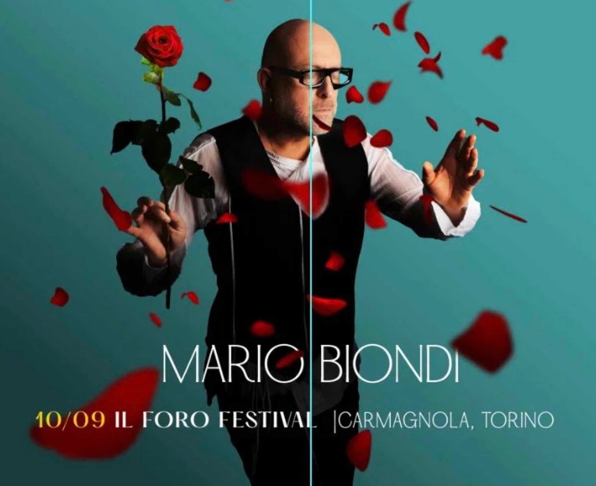 Il Foro Festival 2022 porta a Carmagnola (TO) la musica di Mario Biondi, Ivana Spagna, Cristina D'Avena ed altri grandi artisti: 10 eventi dal 2 all'11/9
