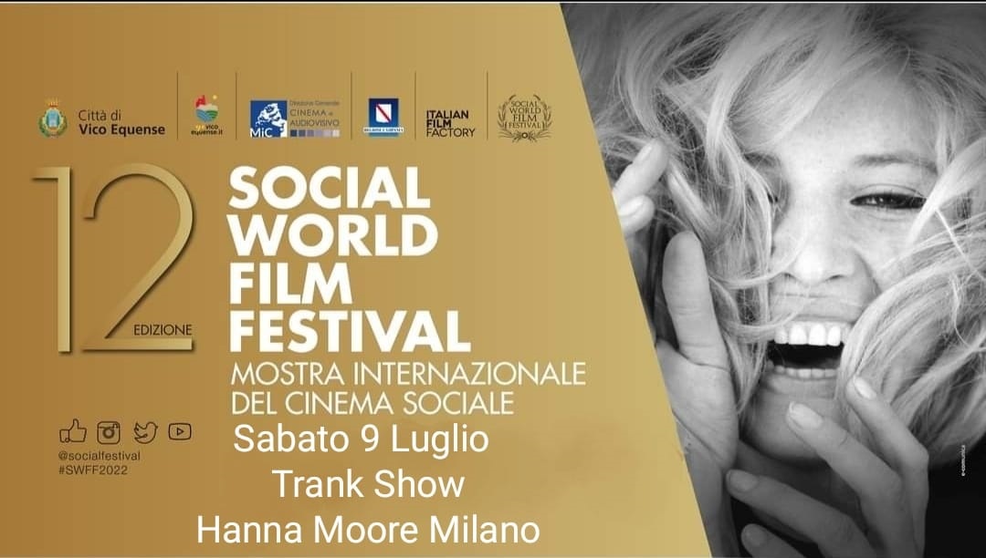 Hanna Moore Milano alla 12a edizione del Social Film Festival di Vico Equense