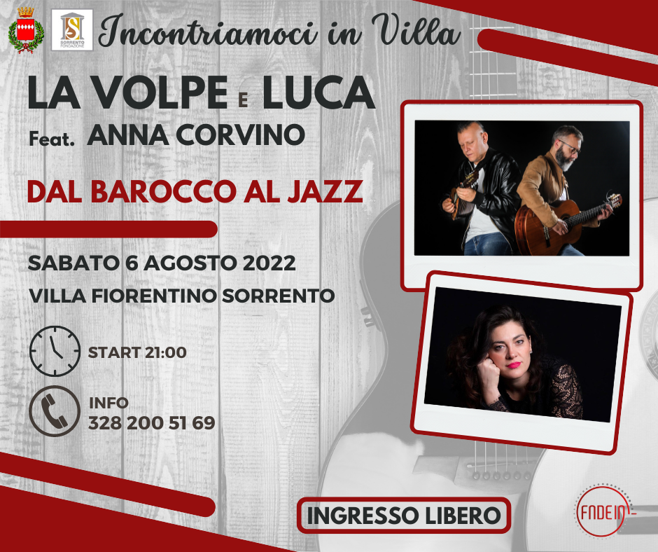 La Volpe e Luca feat. Anna Corvino -  Dal barocco al jazz