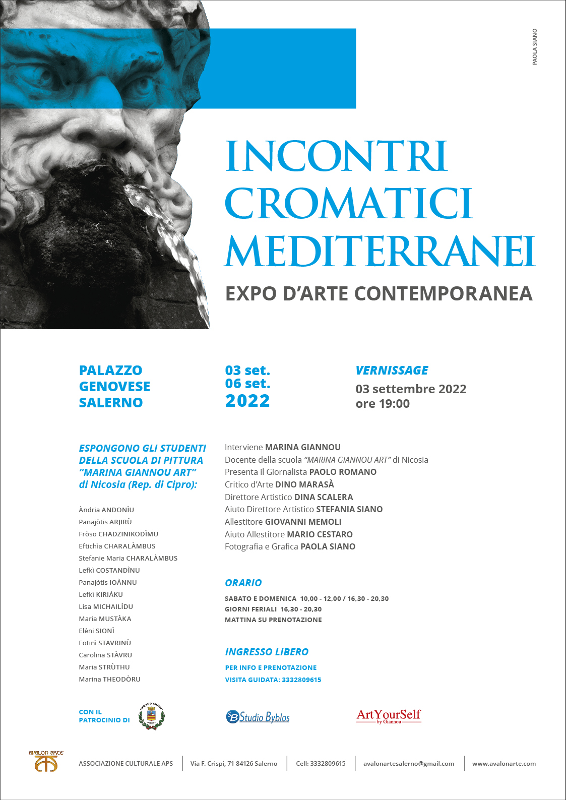 Foto 1 - Expo d'Arte Contemporanea INCONTRI CROMATICI MEDITERRANEI a Salerno 