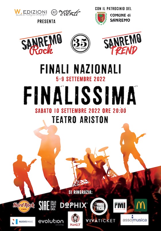 Foto 1 - Sanremo Rock & Trend Festival: le fasi finali dal 5 al 10 settembre a Sanremo