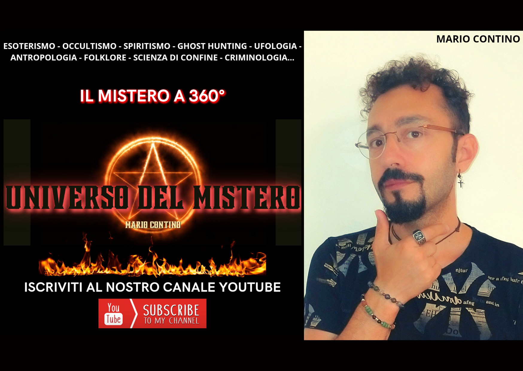 Foto 1 - Universo Del Mistero - Canale YouTube di Mario Contino e collana editoriale 