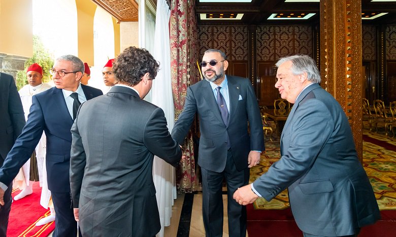Foto 1 - Il Re del Marocco ha ricevuto Sig. António Guterres presso il Palazzo Reale a Rabat