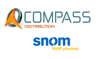Con il 2013 al via la partnership tra snom e Compass Distribution