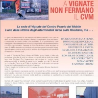 I cantieri a Vignate non fermano il CVM 