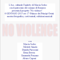 L' Associazione Fajaloby di Marcia Sedoc presenta No Violence a Bomarzo