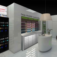 Cefla Shopfitting Solutions a Cosmofarma 2015: ecco la nuova idea di farmacia.