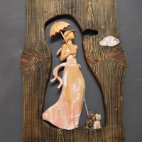 La produzione scultorea di Andrea Soraperra in esposizione all’Hotel Dolomiè Pieve di Cadore