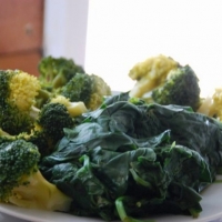 Ricette di stagione: zuppa di broccoletti e spinaci
