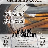 Milano Art Gallery: Gianfranco Coccia espone le sue originali tele