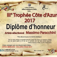 Foto 3 - Massimo  Paracchini  riceve  il  III° Trofeo  della  Costa  Azzurra  2017 - Mondialexpò