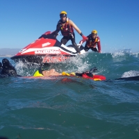 Foto 2 - K38 Italia per la sicurezza in acqua  del “Forte Village Challenge Sardinia”  e del Campionato Italiano FISW Surf Games 2018