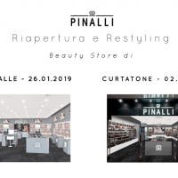 Pinalli: restyling e riapertura per i beauty store  di Serravalle e Curtatone