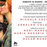 Foto 1 - Con le mani cariche di rose: la presentazione all’ Auditorium Parco della Musica di Roma