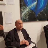 Foto 3 - Francesco Alberoni alla mostra di Spoleto Arte a cura di Vittorio Sgarbi