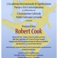 Foto 2 - Premio d’Arte Robert Cook 2019. Giovane Arte di Essere e Poesia di Fulvia Minetti presso la Scuola Primaria di Canale Monterano di Roma
