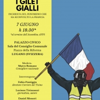 ‘Chi sono i Gilet Gialli’, la presentazione del libro il 7 giugno a Lugano